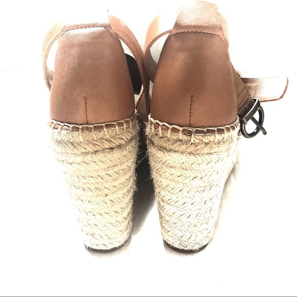Sannibel Espadrille Platform Wedge Sandal Tan 5.5 - Picture 9 of 16